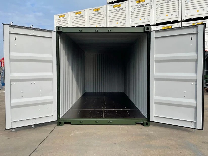 Conteneur Maritime Standard 20 Pieds – Vert