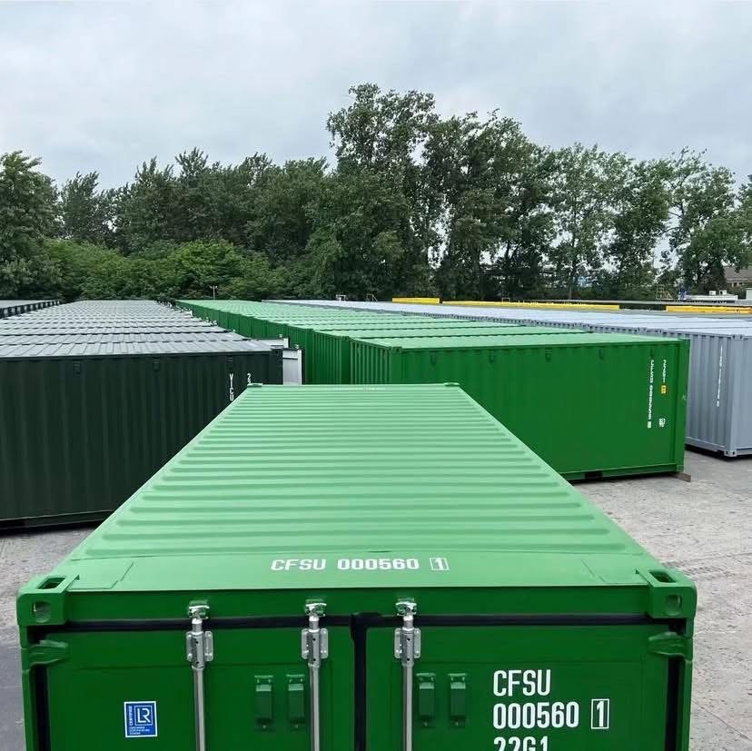 Conteneur Maritime Standard 20 Pieds – Vert