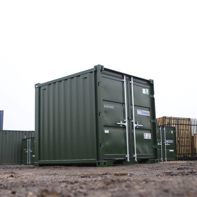 Conteneur de stockage 8 Pieds – Vert – Neuf