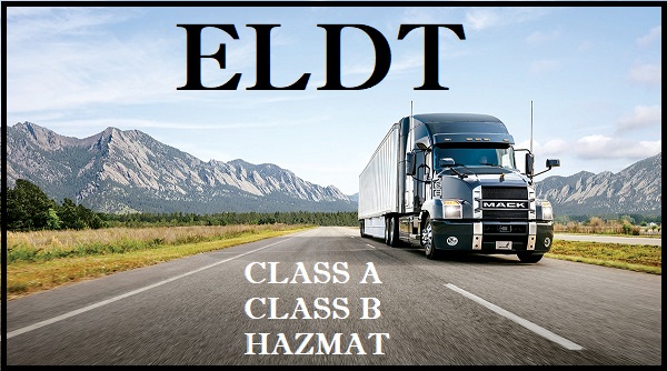 CDL CLASS A FMCSA  Approved Training Provider 150 hrs + BTW Range 150 hrs + BTW Road  Free ELDT Theory 100% Online