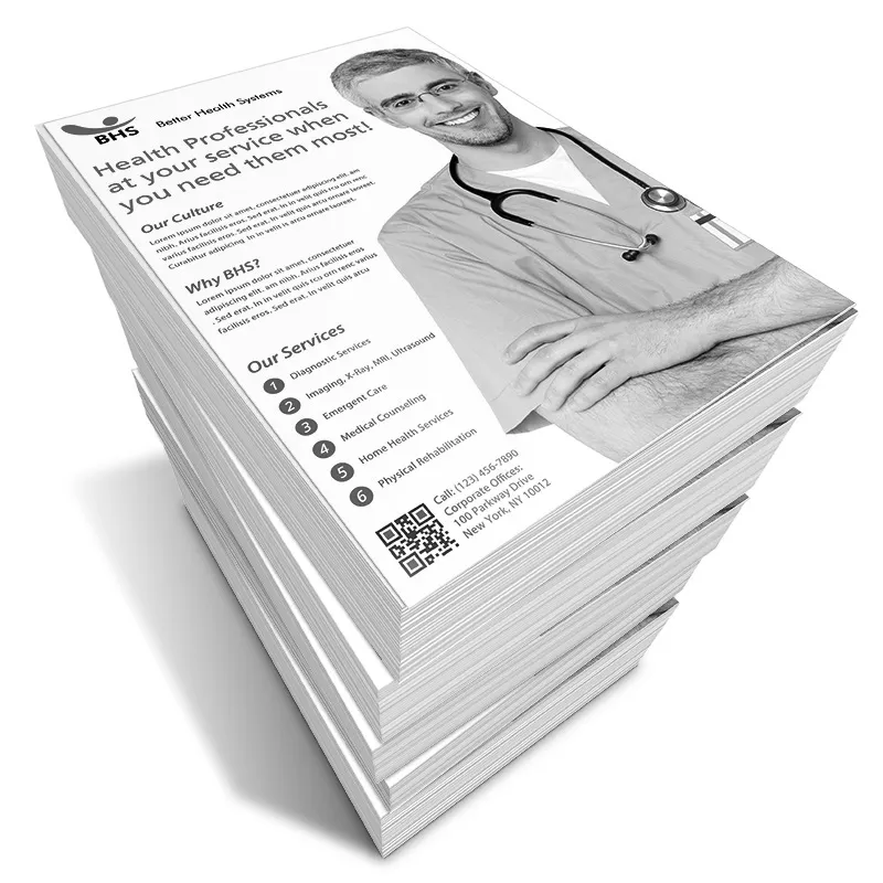 Impresion Blanco y Negro por Volumen