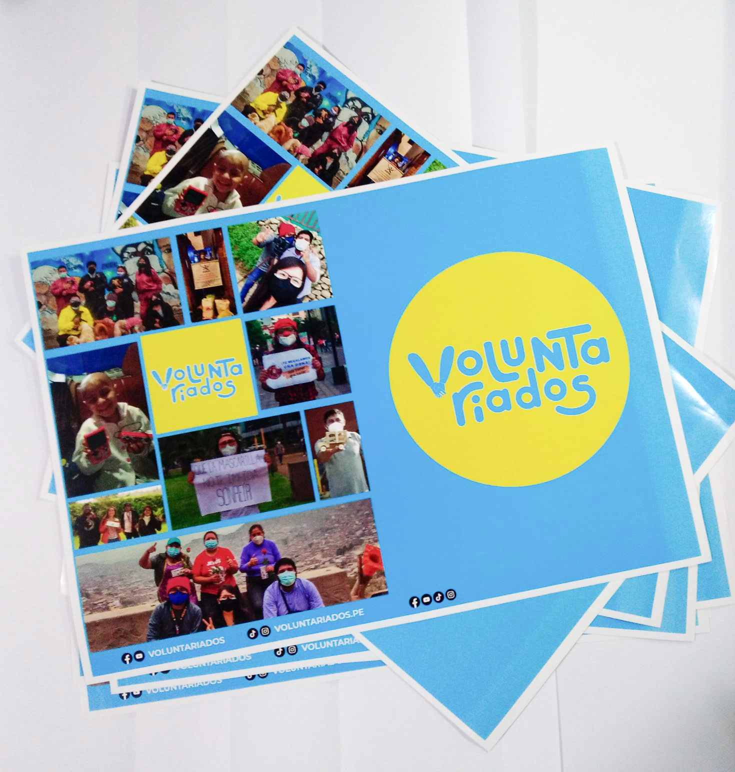 Impresion tabloide papel couche 