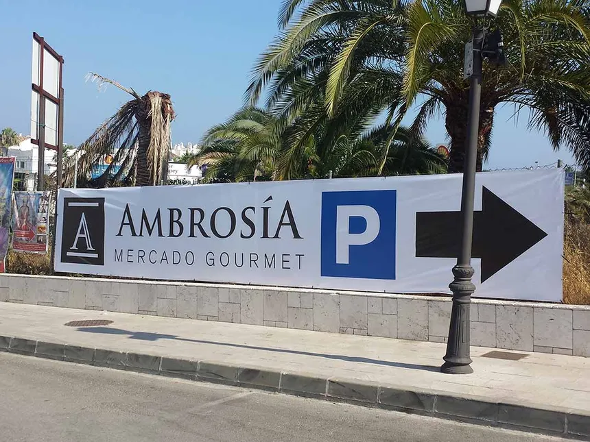 Lona impresa 1m2 con imagen lista bastilla y 4 ojillos Impresiones Digitales de Calidad