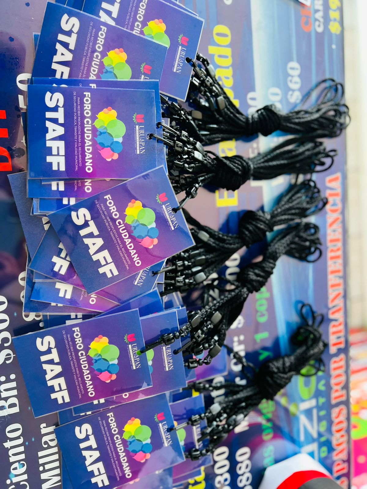 Gafetes de para eventos