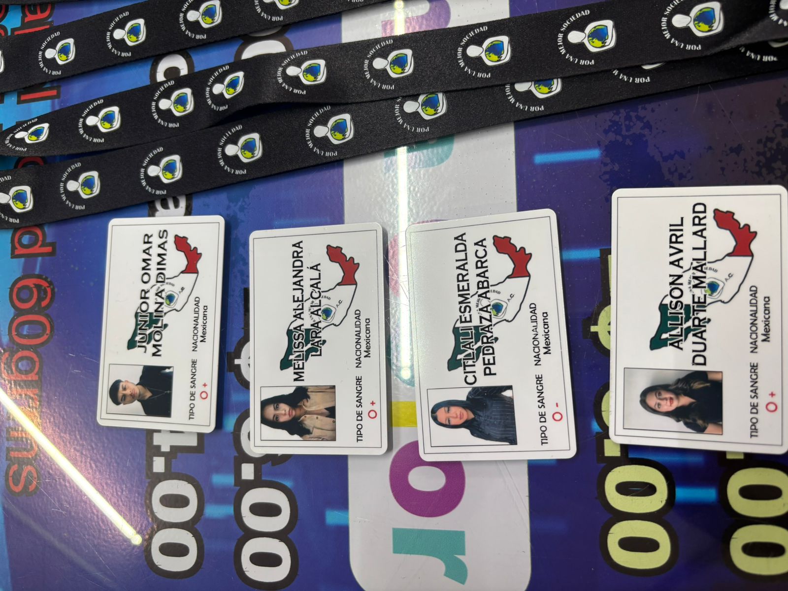 Tarjetas de PVC