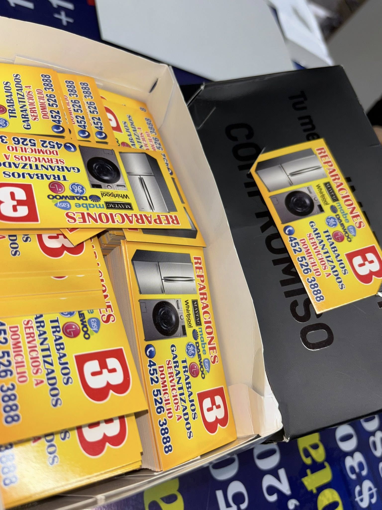 Tarjetas de Presentación 1 Cara, 1 millar