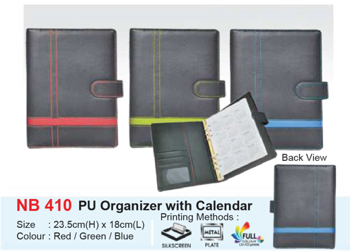NB 410 (PU Organizer)