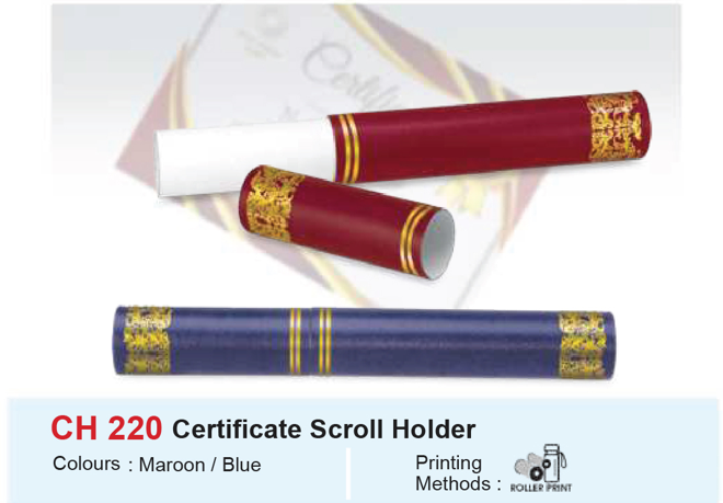 CH 220 (Certificate Holder)