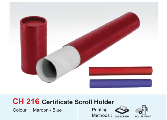 CH 216 (Certificate Holder)