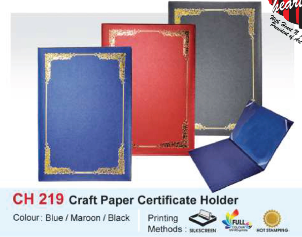 CH 219 (Certificate Holder)