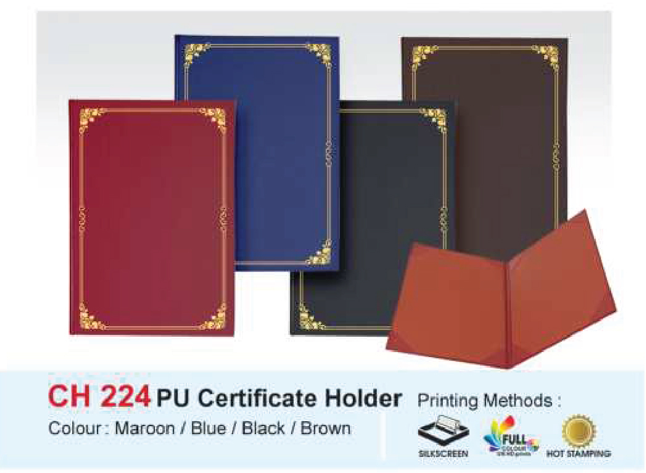 CH 224 (Certificate Holder)