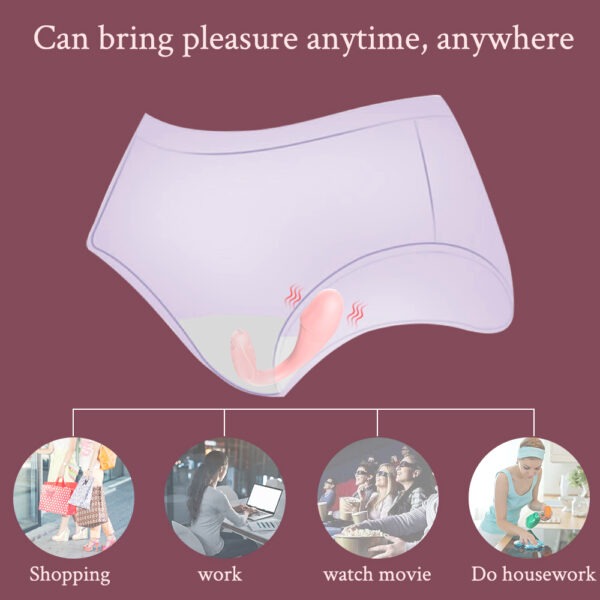 The Red Peach Wearable Thrusting Egg