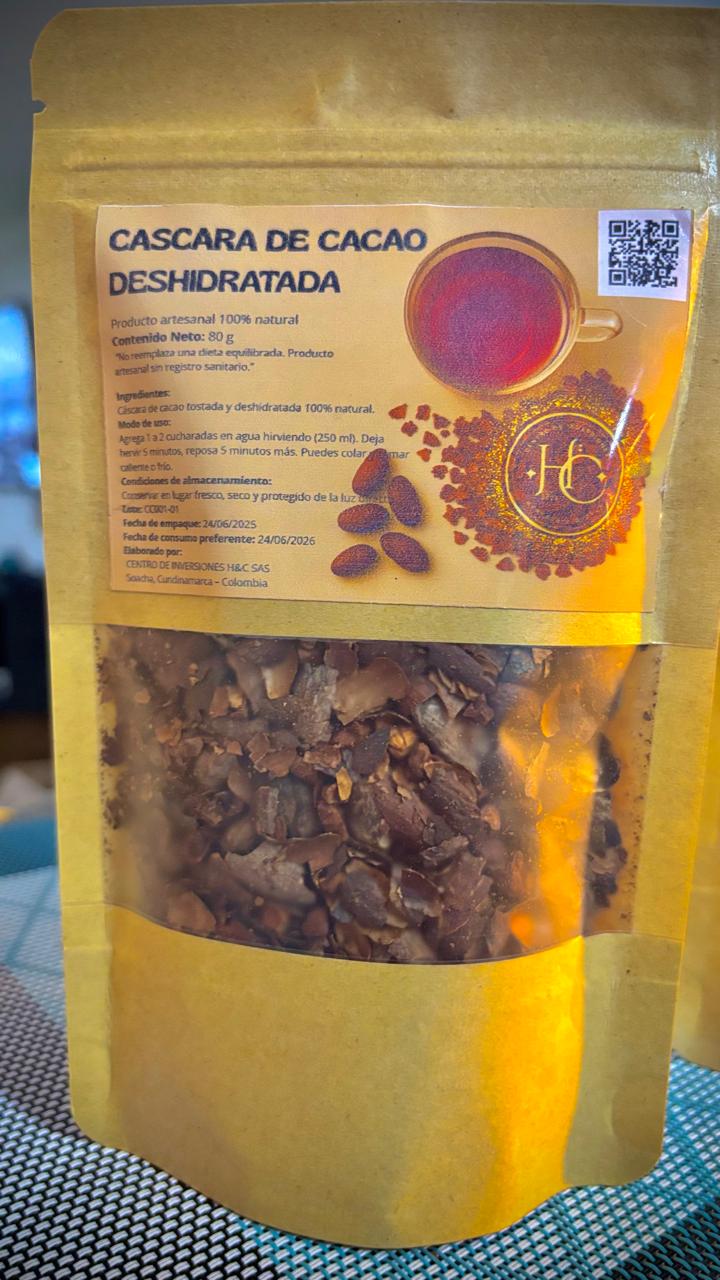 Cascara de Cacao Deshidratada