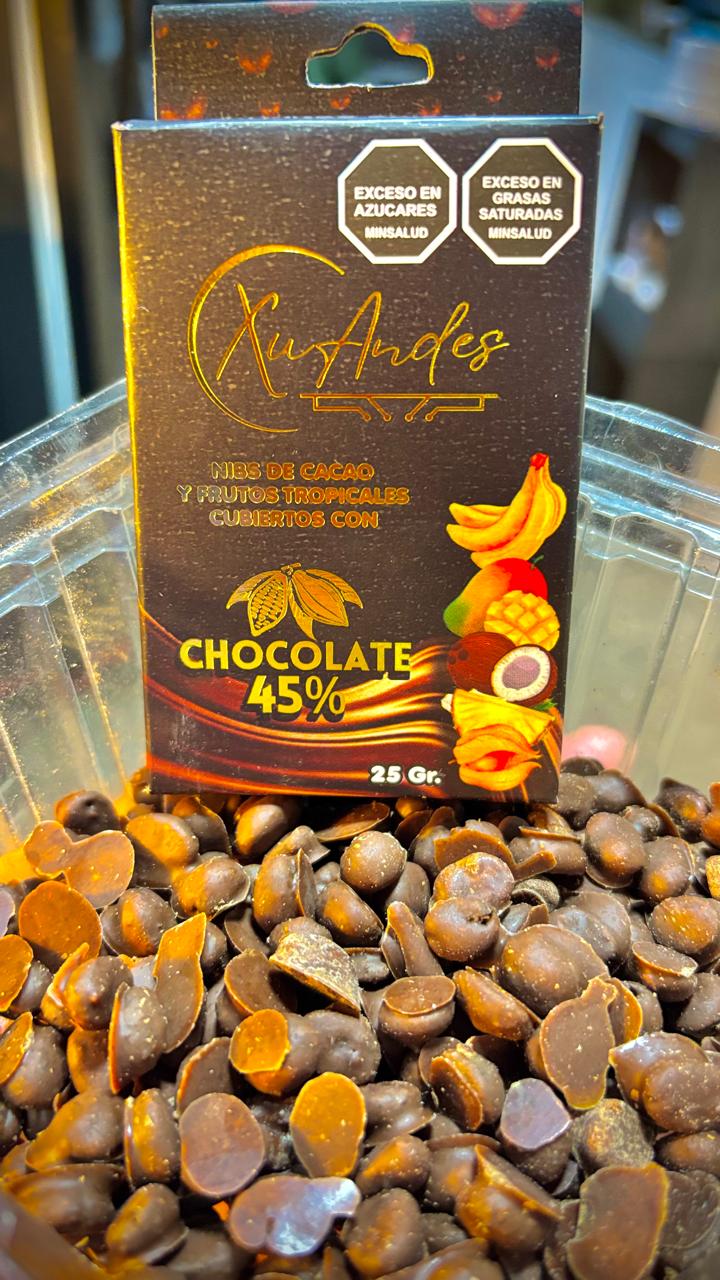 Uvas Pasas Cubiertas de Chocolate al 45%