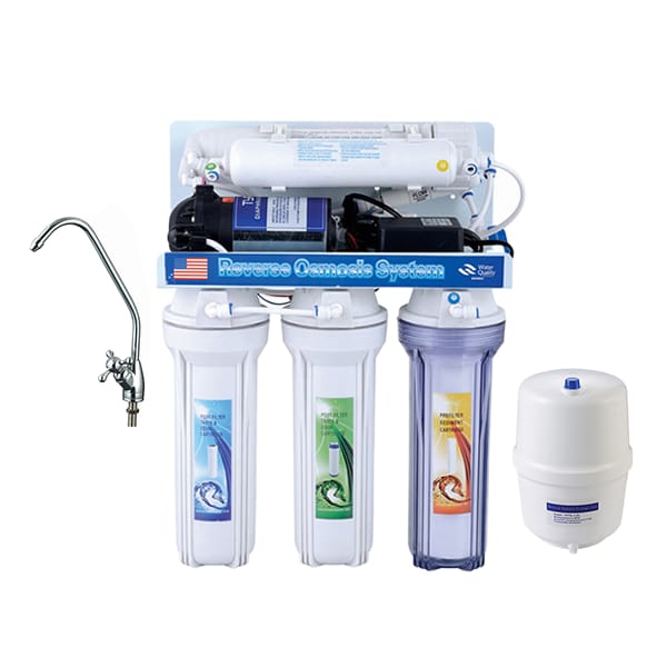 Sistema de ósmosis inversa 5 etapas con bomba
