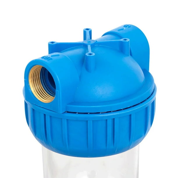 Porta Filtro de Agua Transparente 5 x 2,75 Pulgadas