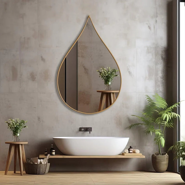 Waterdrop Wall Mirror