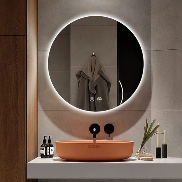 Round LED Bathroom Mirror