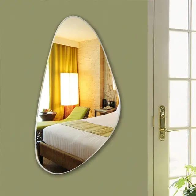 Irregular Shaped Wall Mirror