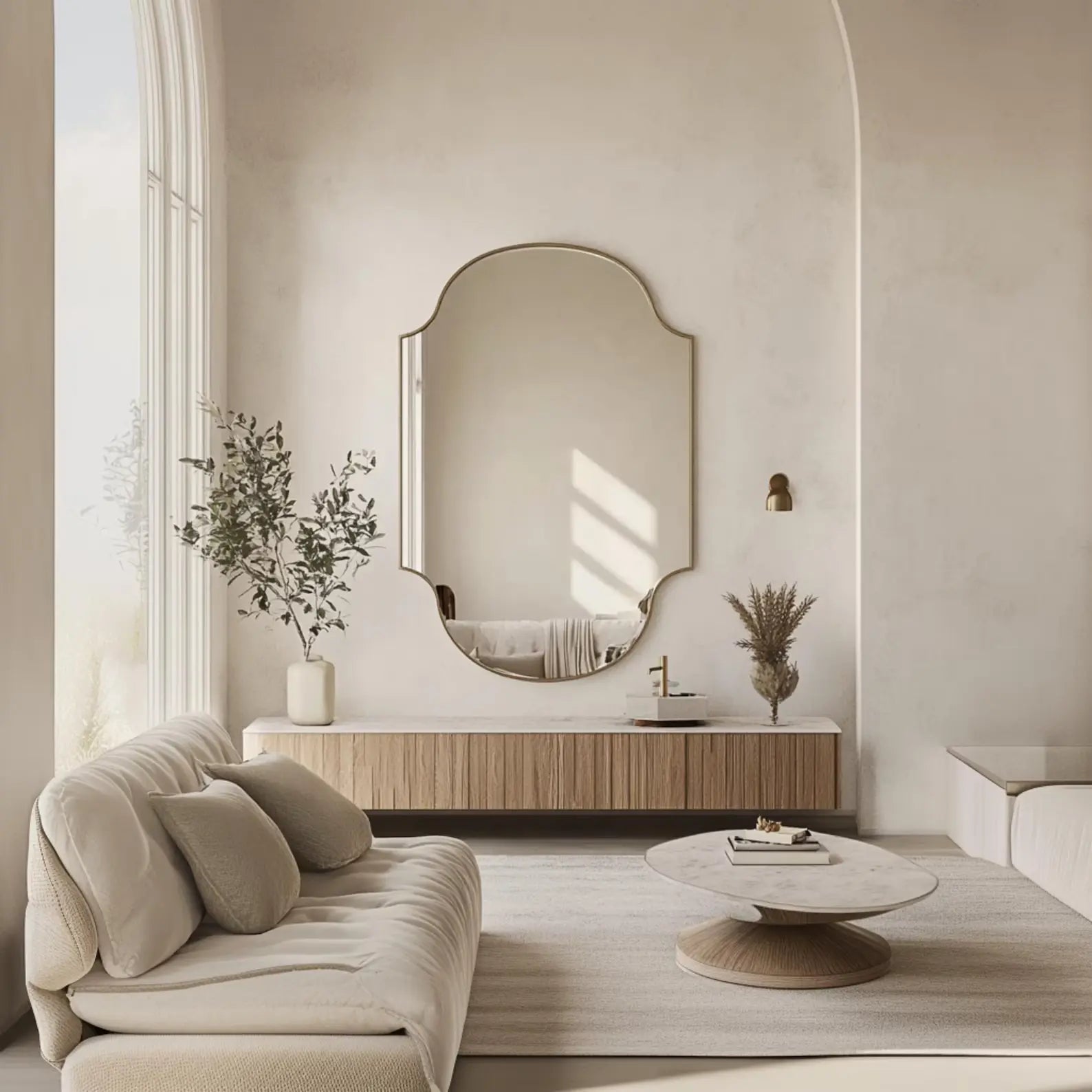 Diora Arch-Contour Mirror