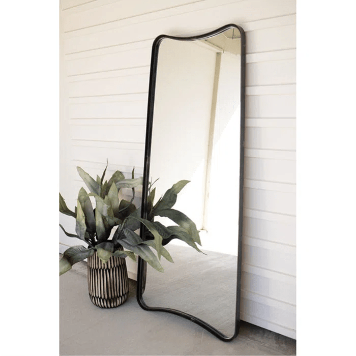 Curved Full-Length Mirror