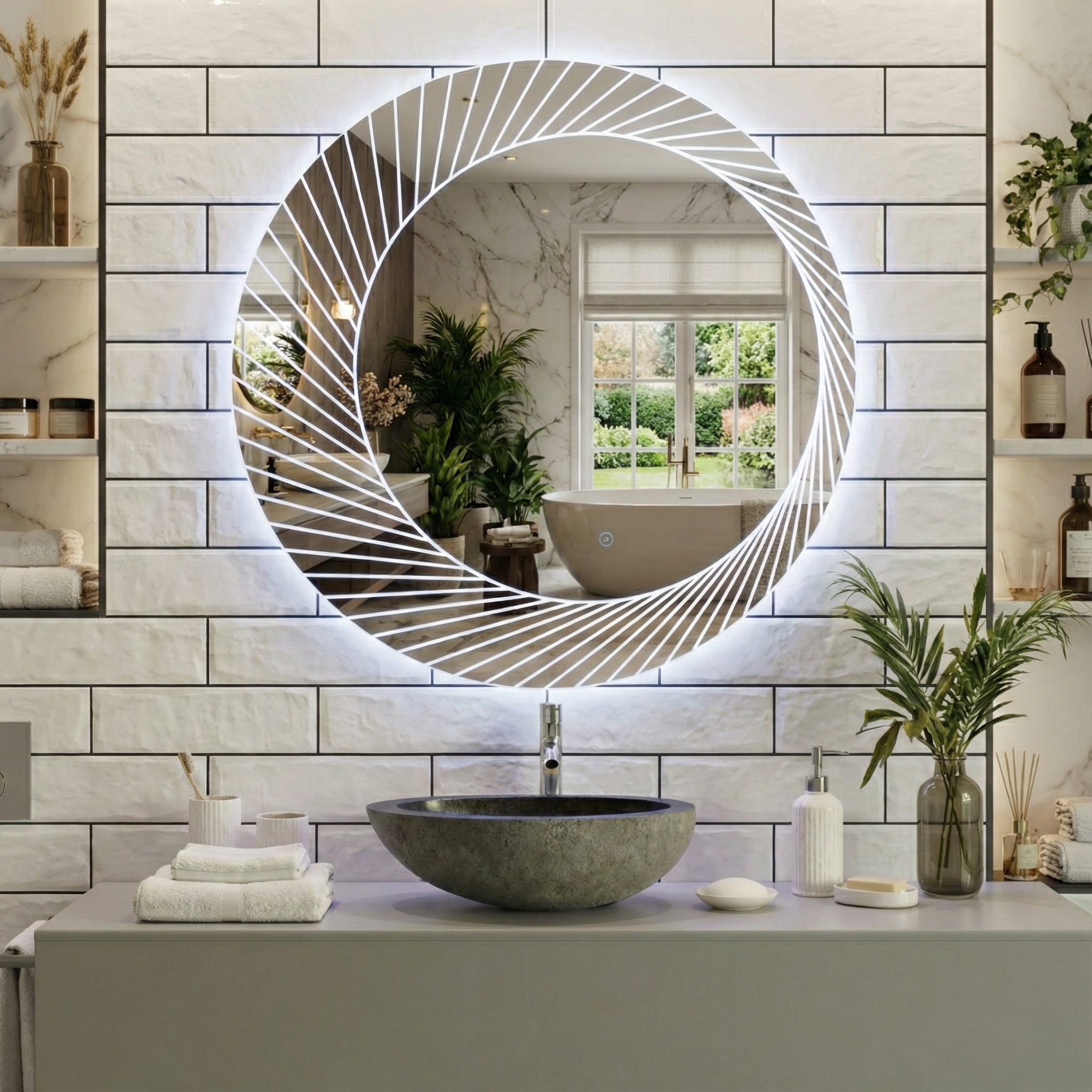 Modern LED Bathroom Mirror