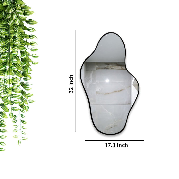 Modern Abstract Bathroom Mirror