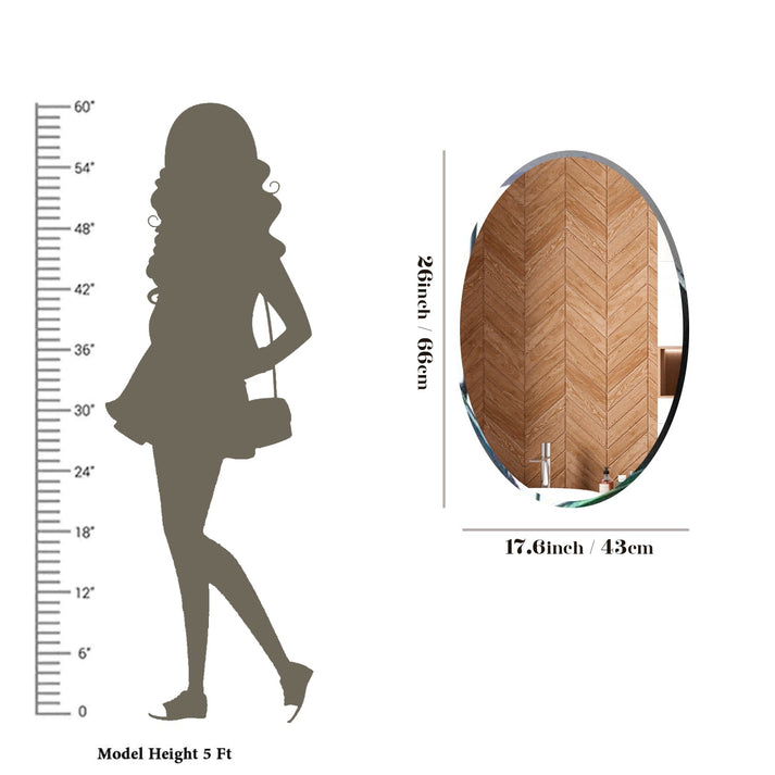 Oval Bathroom Mirror