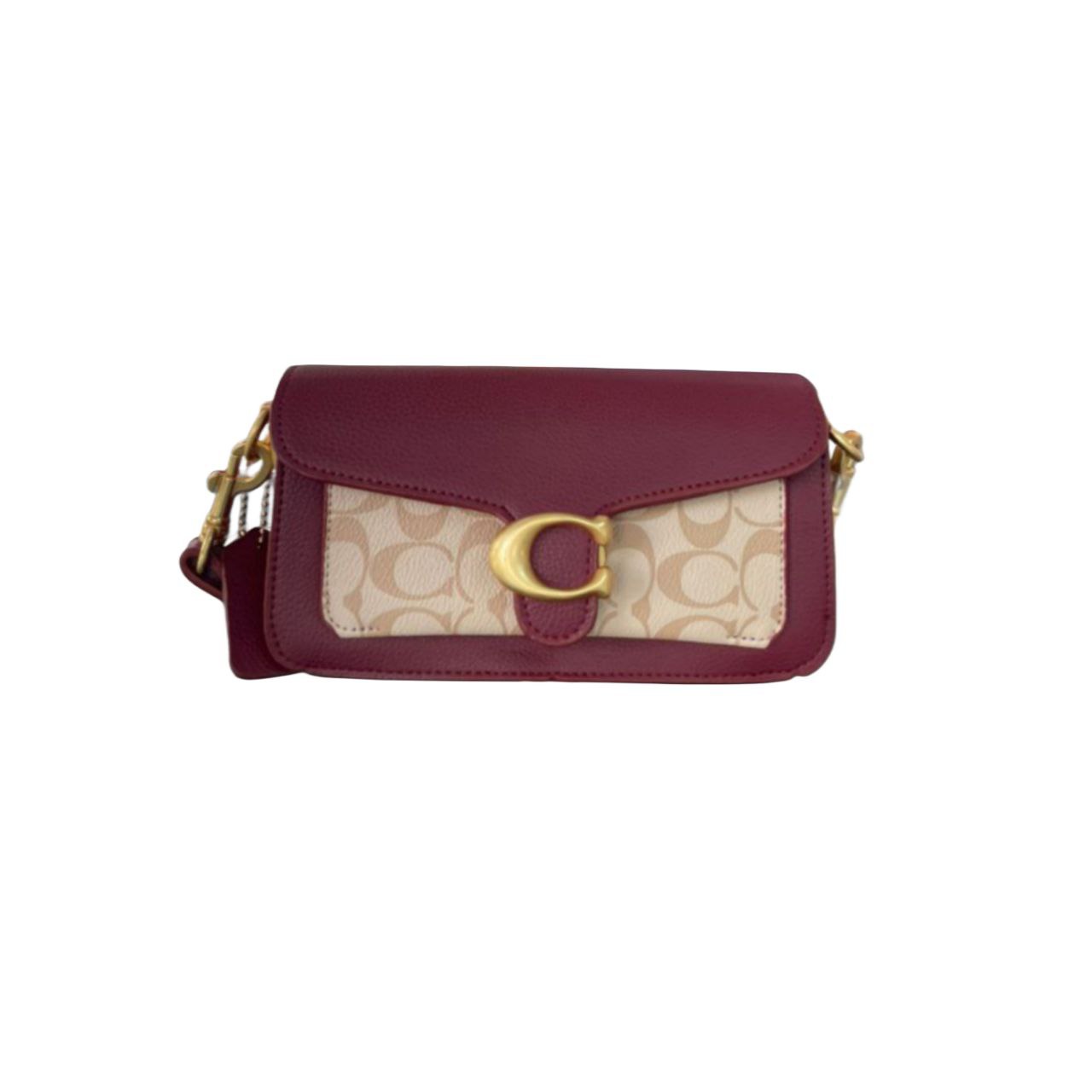 Coach Signature Flap – Bordeaux Mix