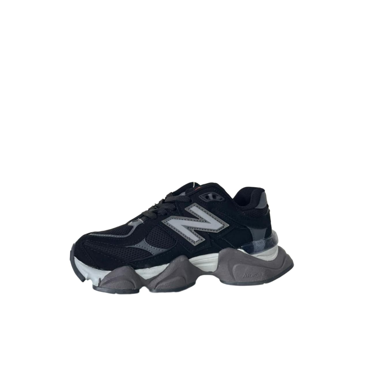 Black & Grey Chunky Sport Sneakers