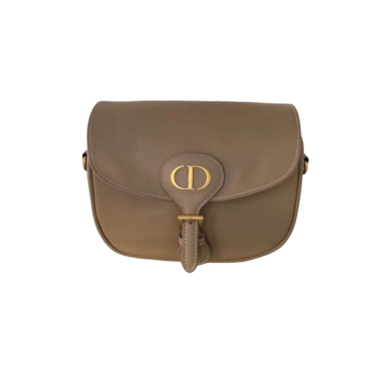 Dior Saddle Flap – Desert Taupe