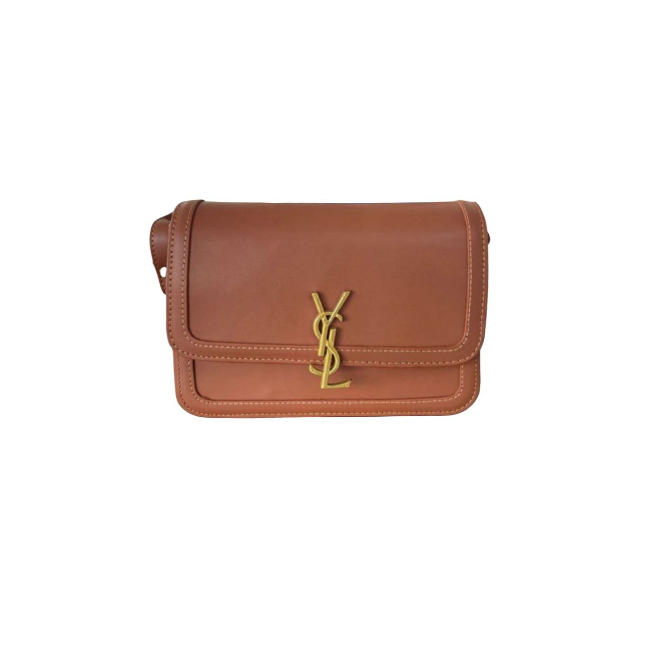 YSL Sunset Crossbody – Caramel Tan