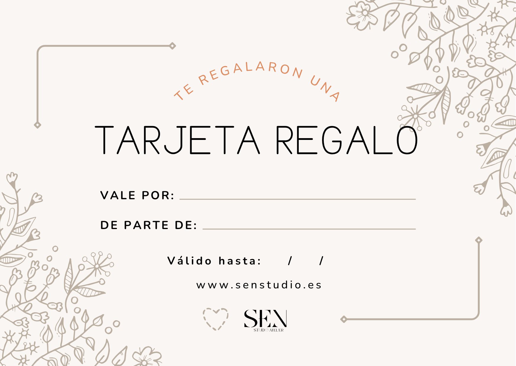 Tarjeta regalo