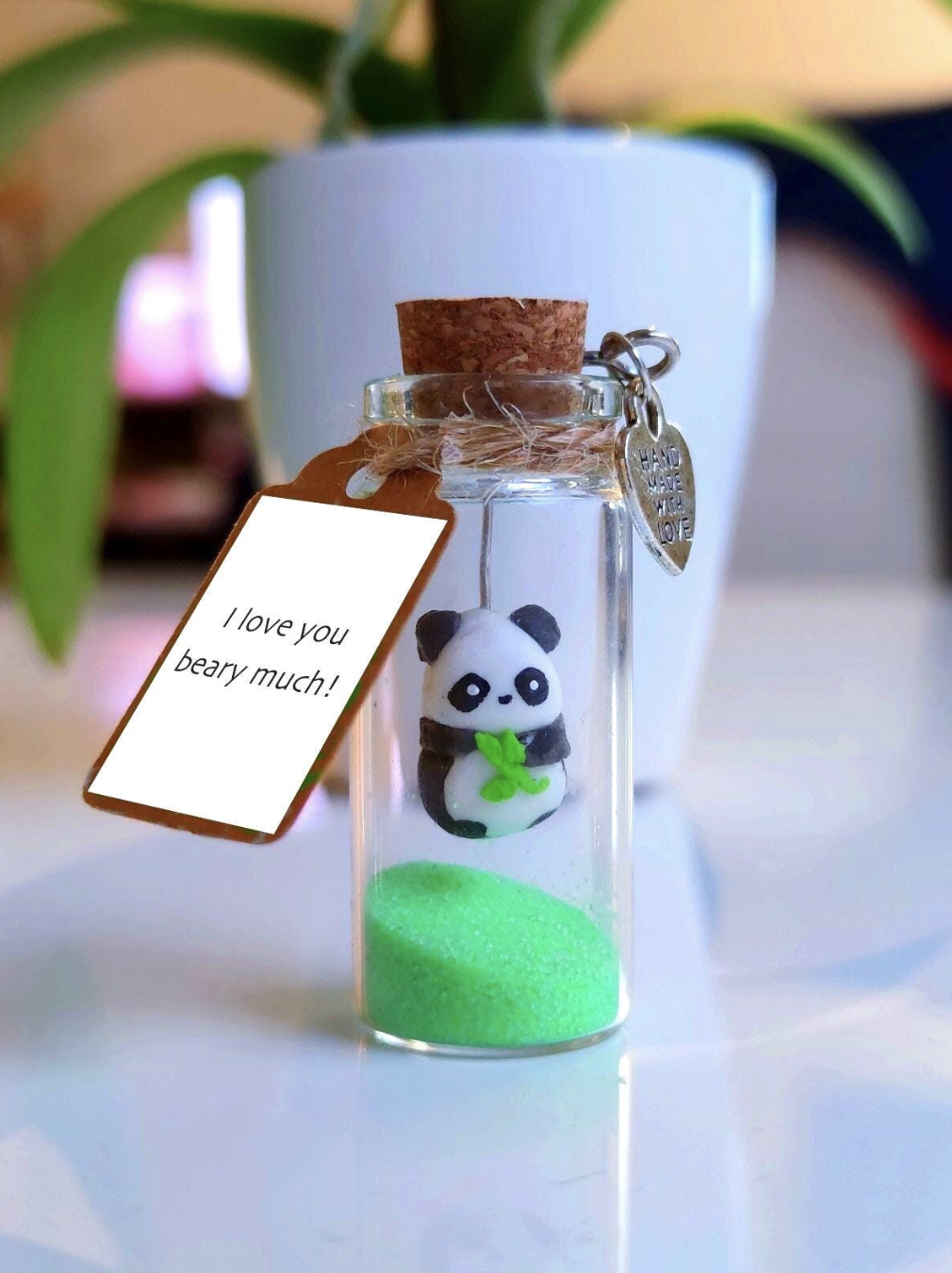 Panda in a Pod with Custom Wish