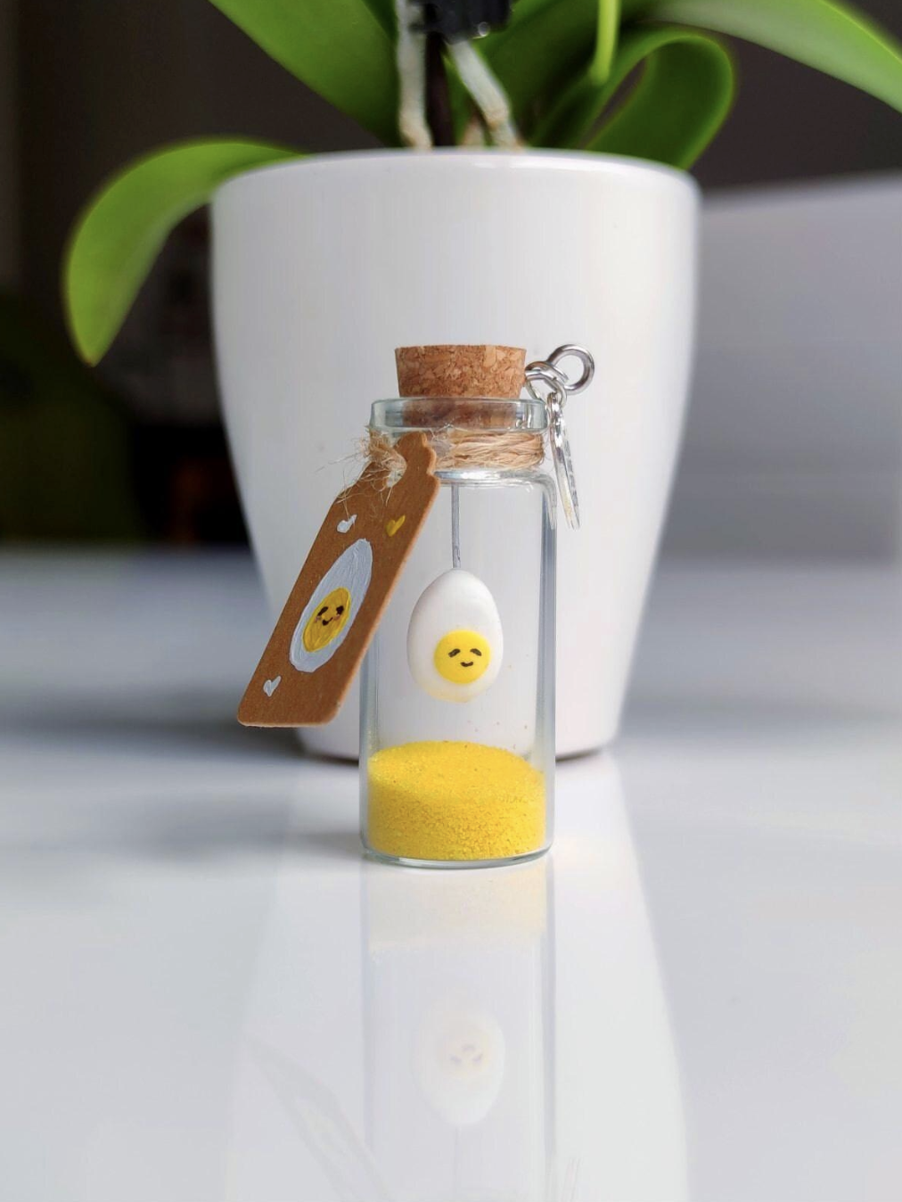 Tiny Egg in a Pod with Personalized Message
