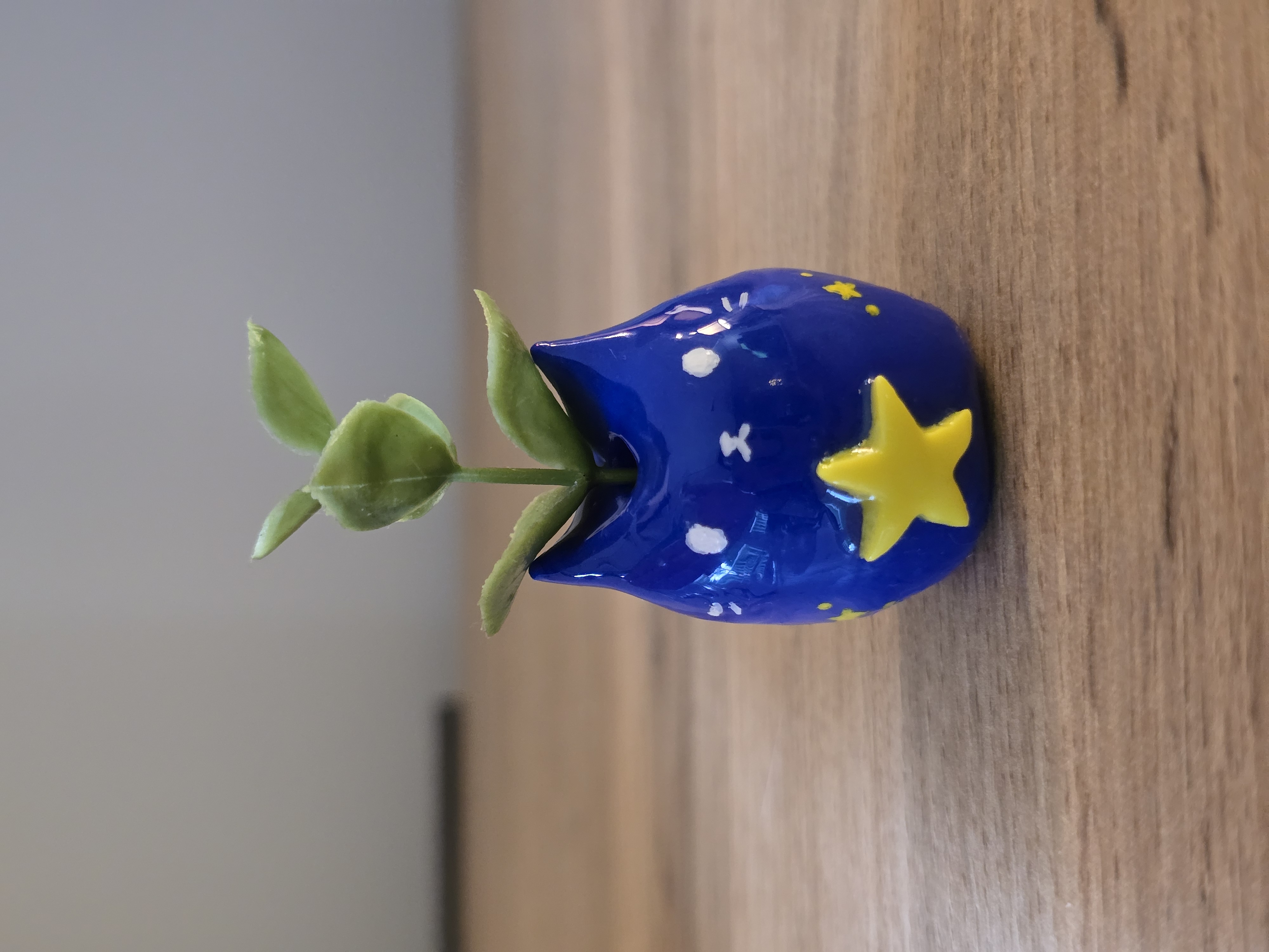 Night Sky Cat Vase