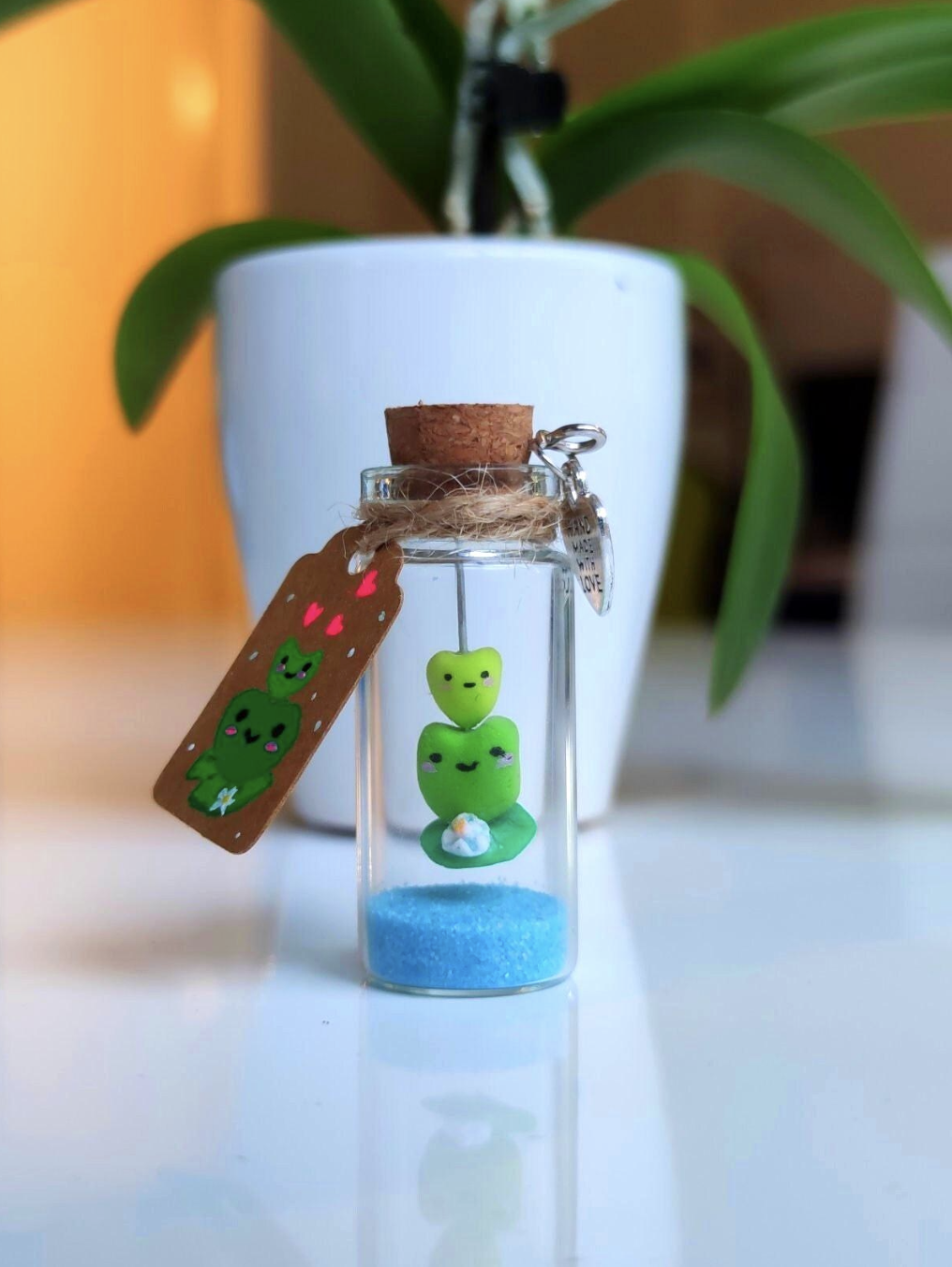 Frog in a Pod with Custom Wish