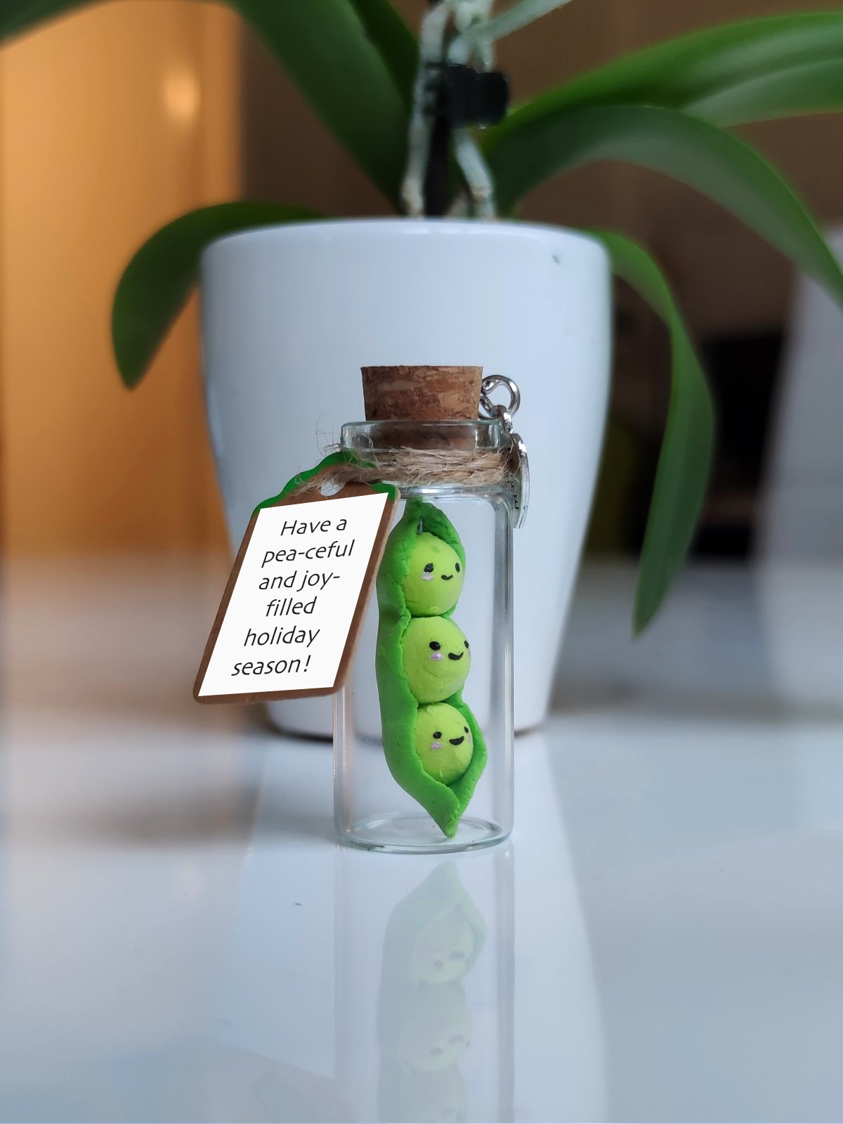 Peas in a Pod with Custom Message