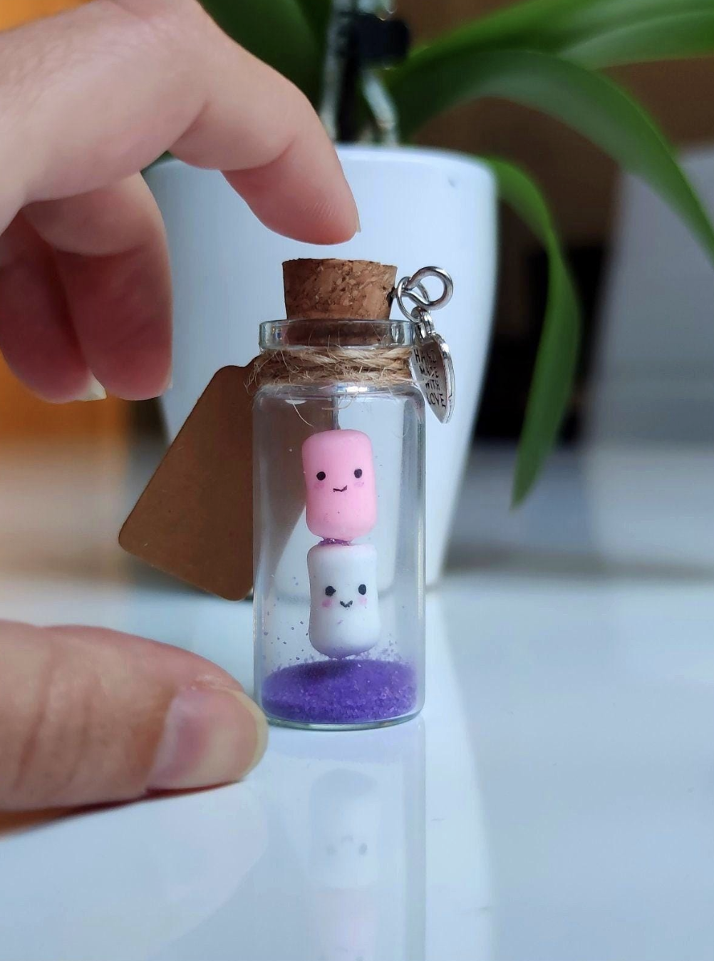 Marshmallows in a Pod with Custom Message