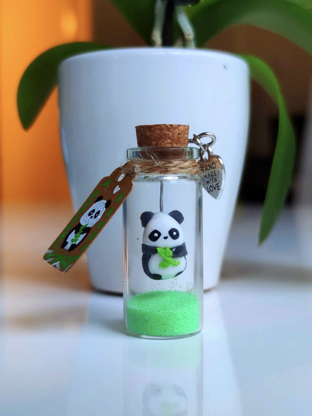 Panda in a Pod with Custom Wish