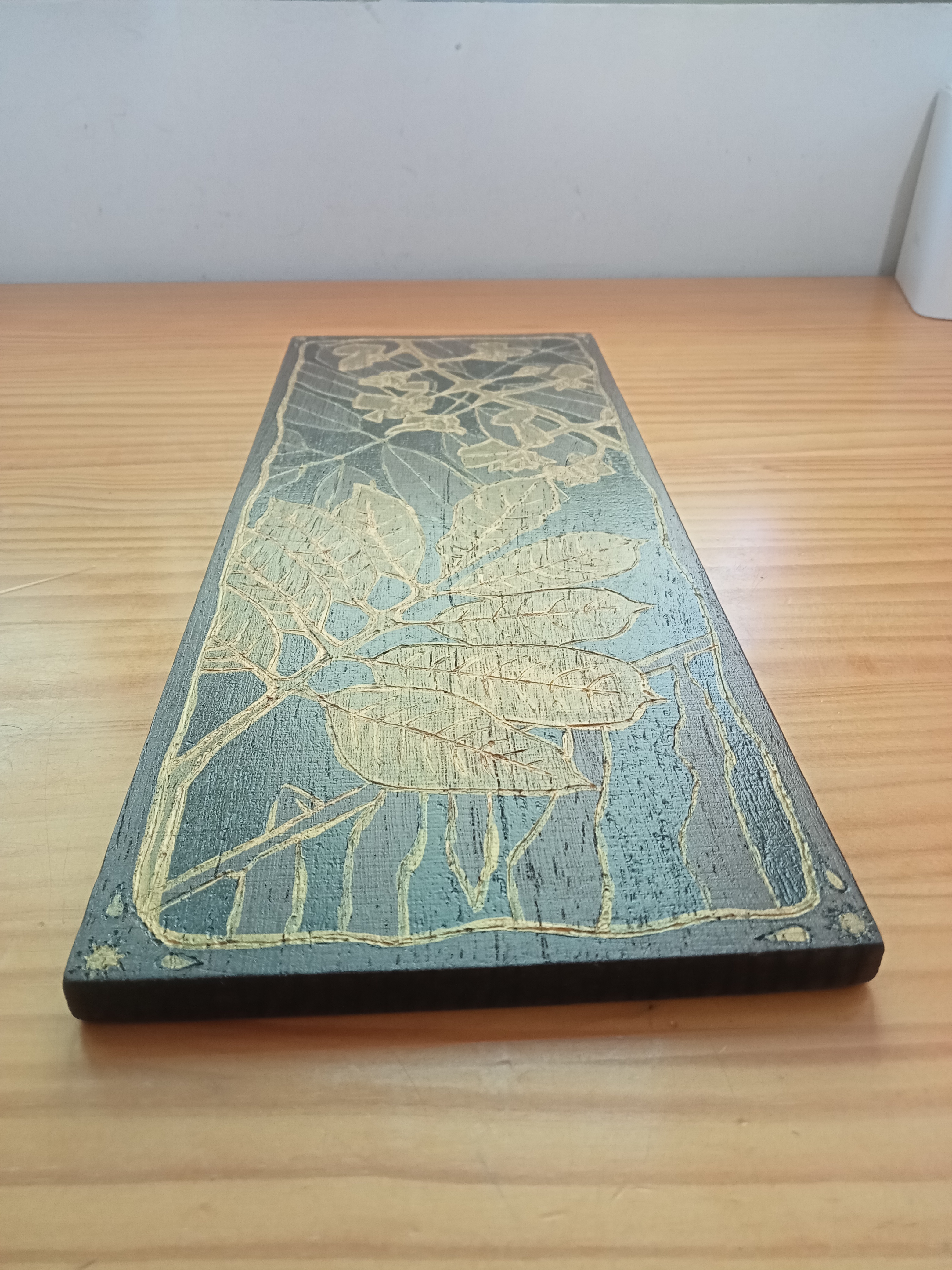 Tabla de madera wengué