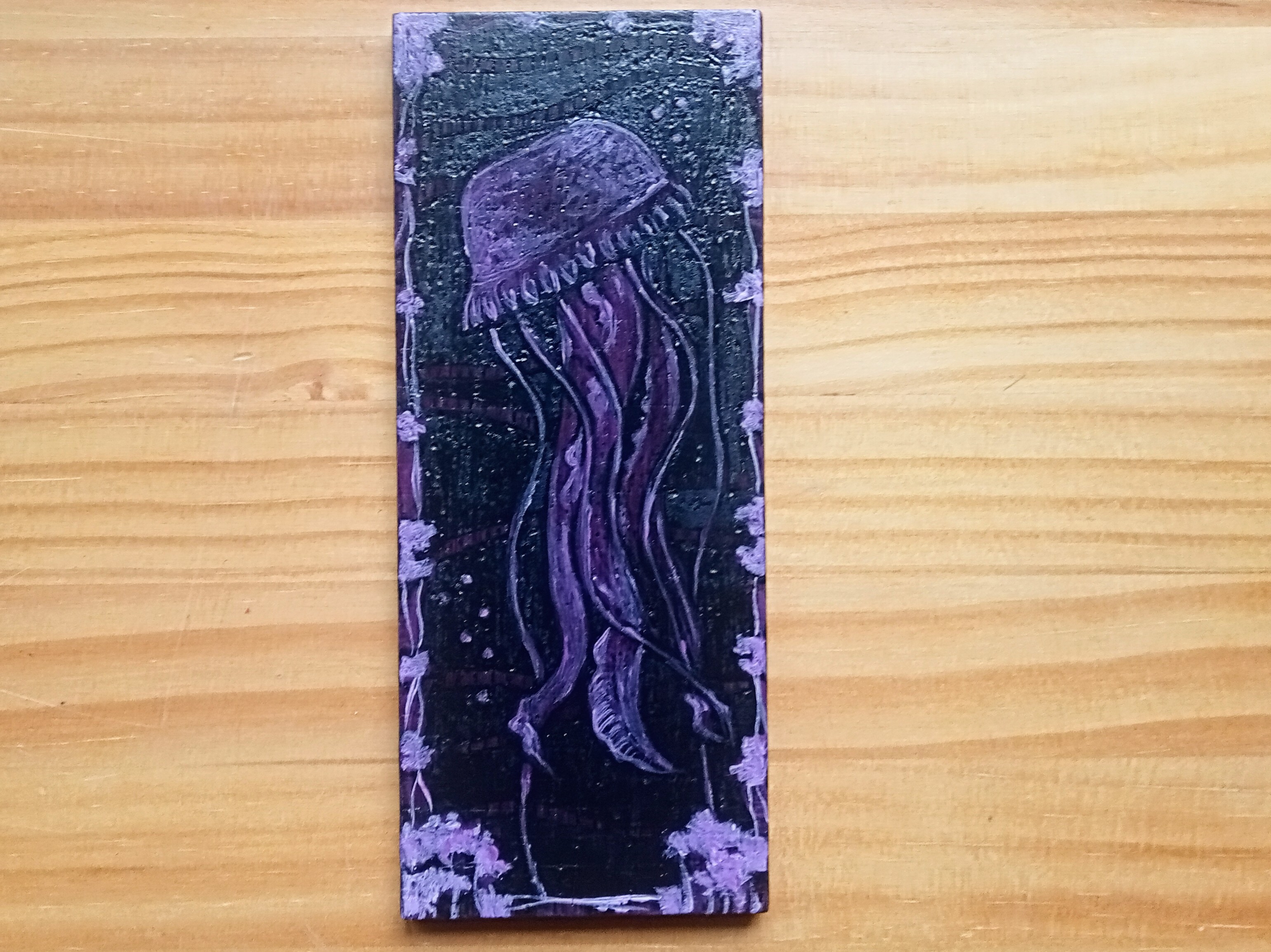 Tablilla de clavel de mar. Pelagia noctiluca