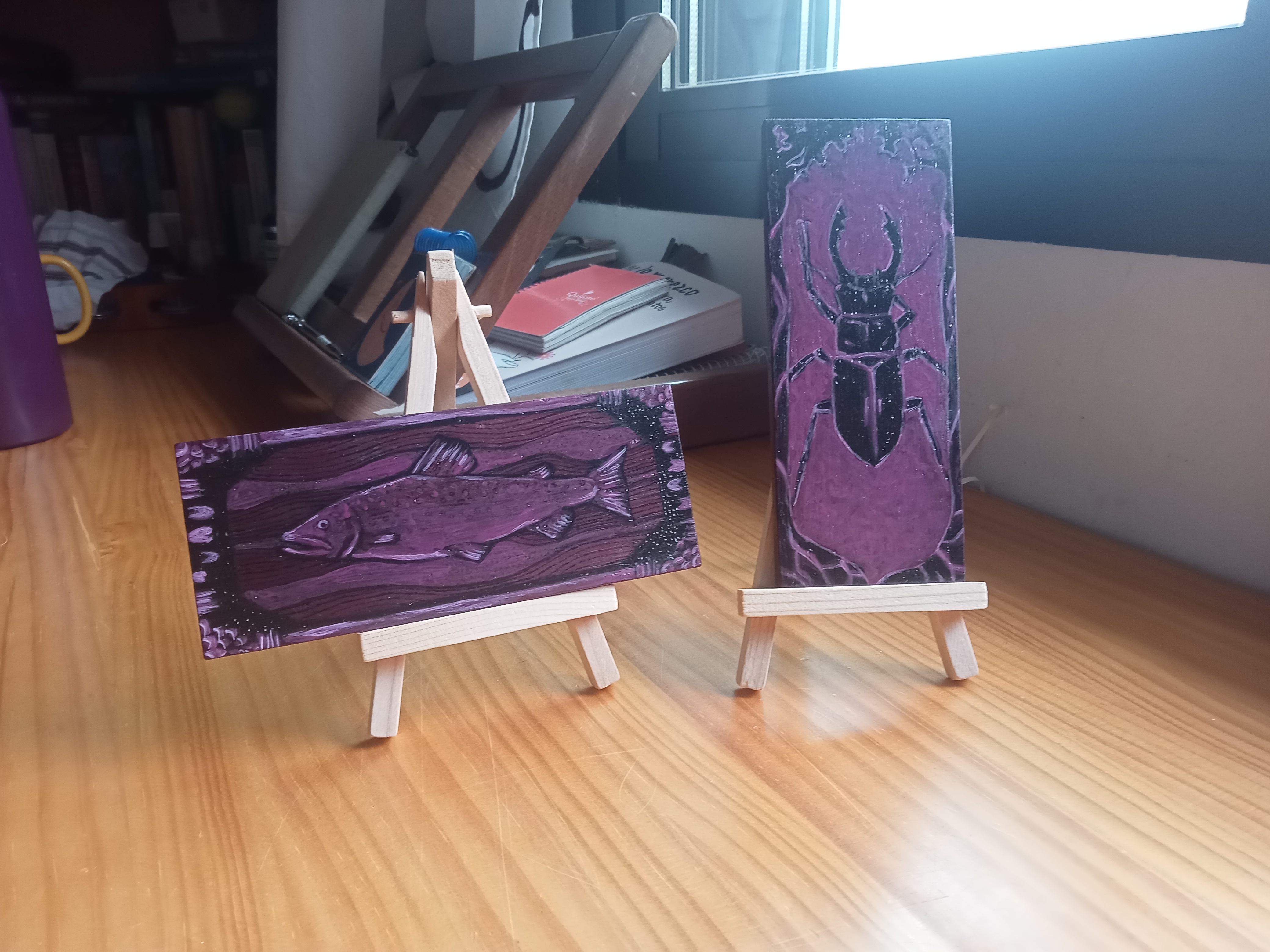 Tablilla de vacaloura. Lucanus cervus