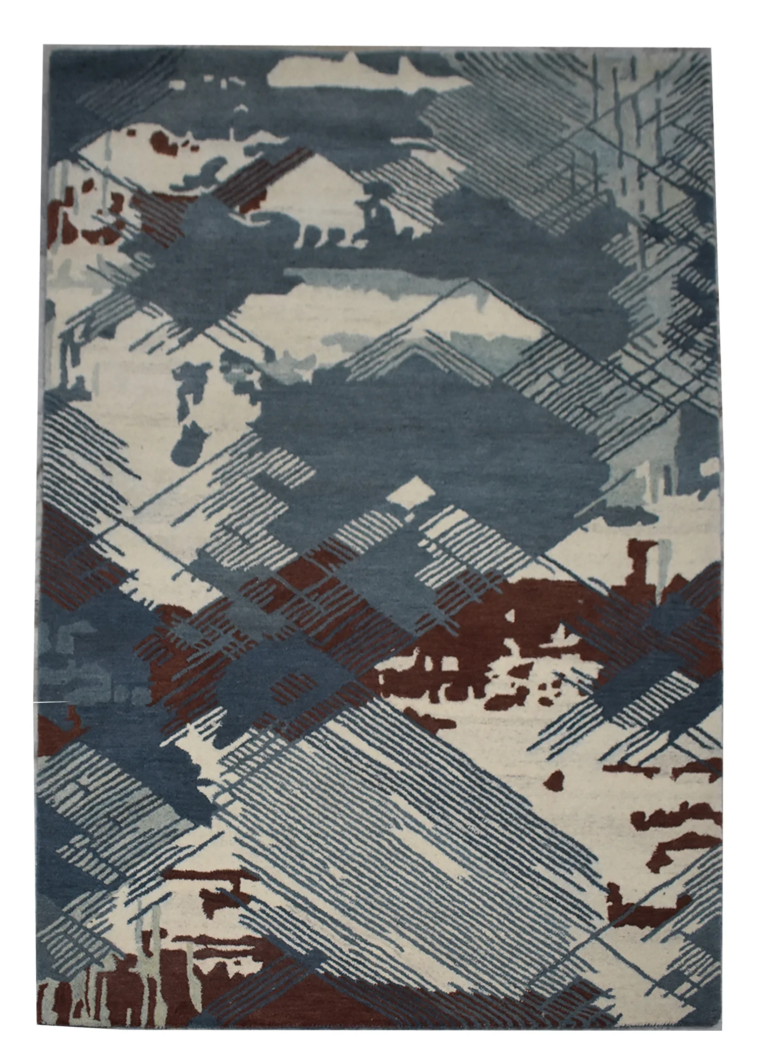 Modern Abstract Area Rug