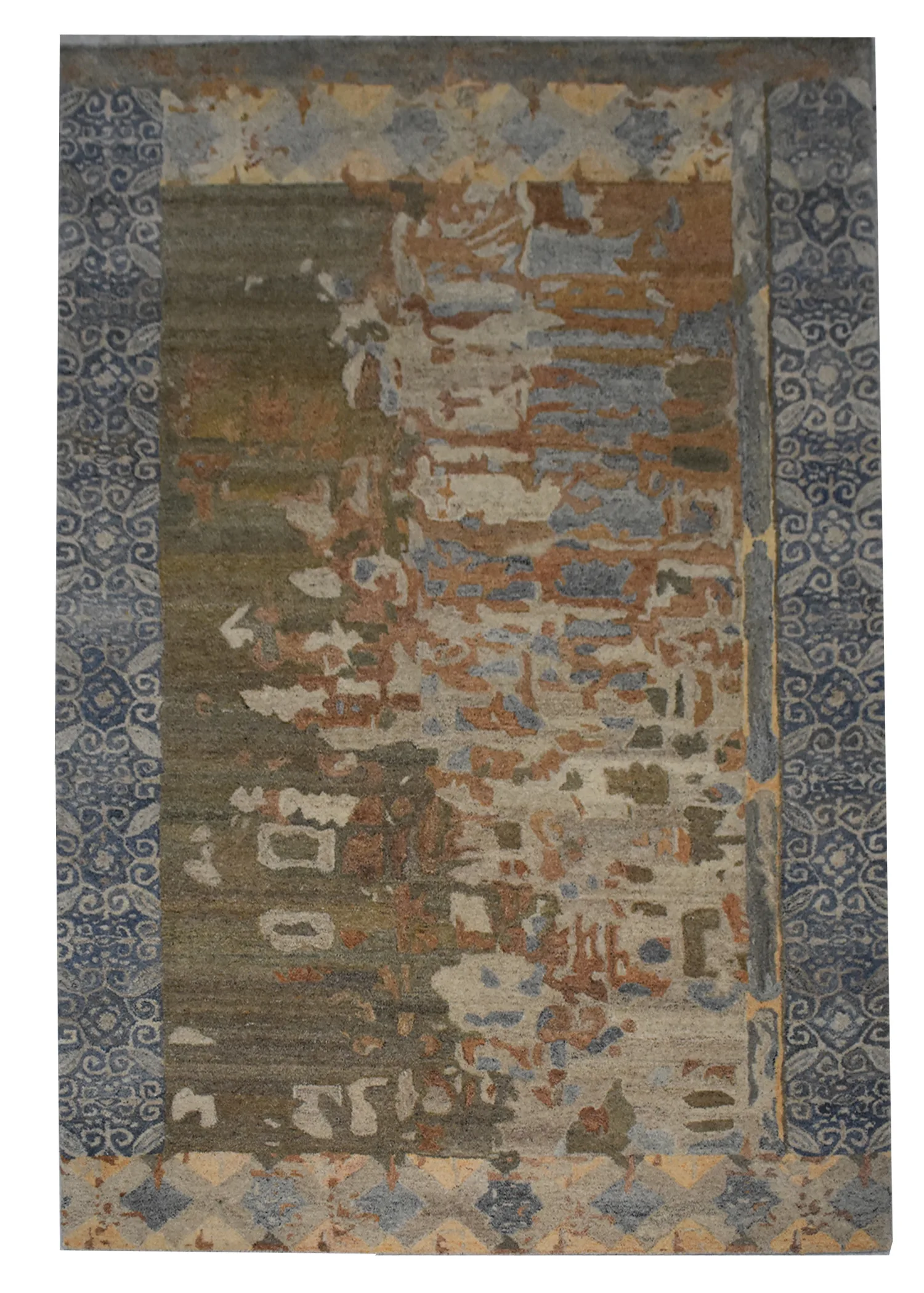 Handwoven Abstract Area Rug