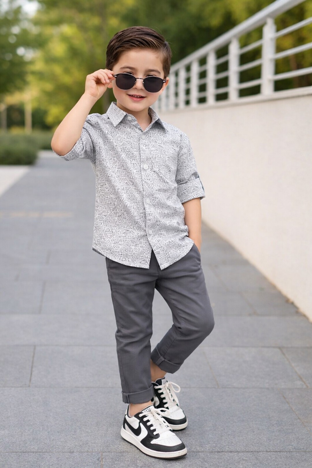 Rare Style Printed Shirt