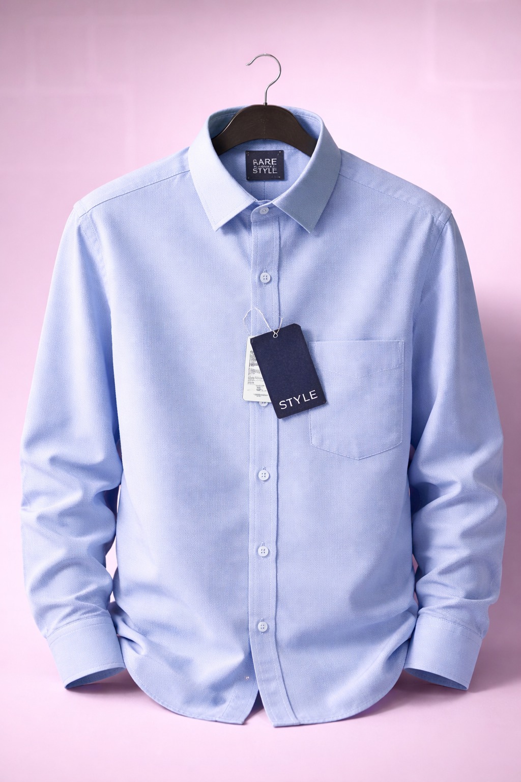 Men's Formal Light Blue Shirt