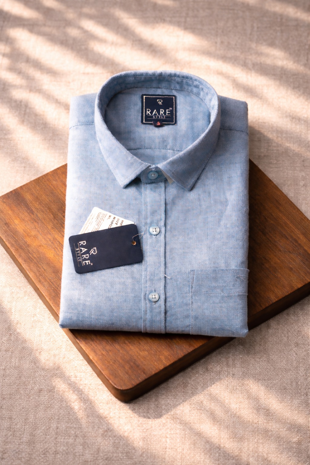 Men's Formal Light Blue Shirt