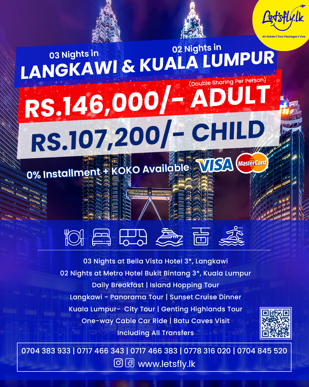 Langkawi & Kuala Lumpur Travel Package