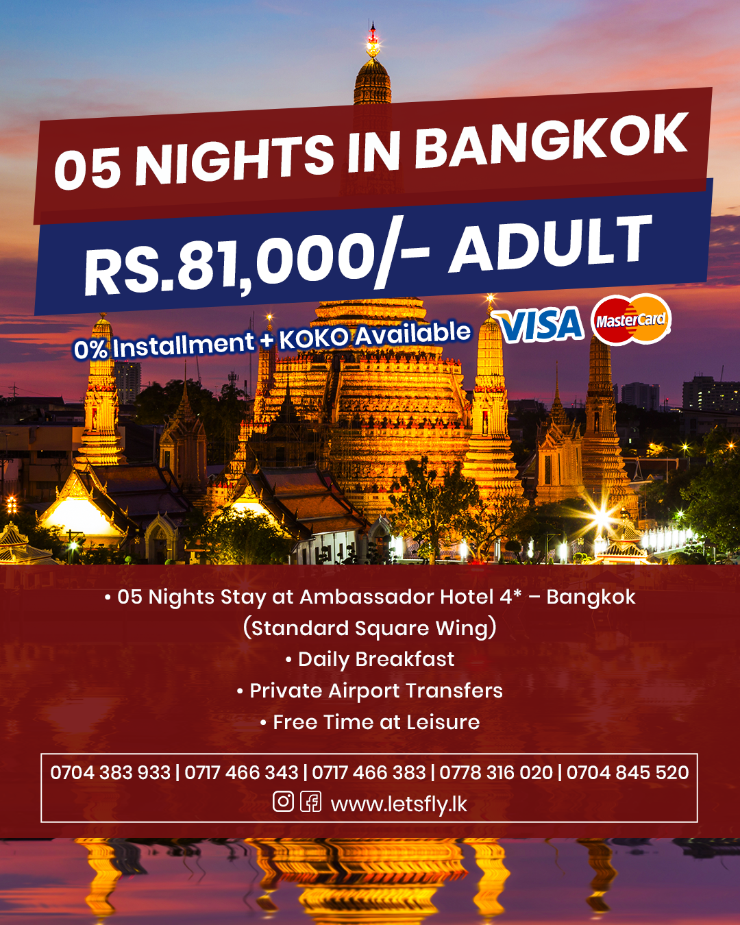 Bangkok your way. 🇹🇭